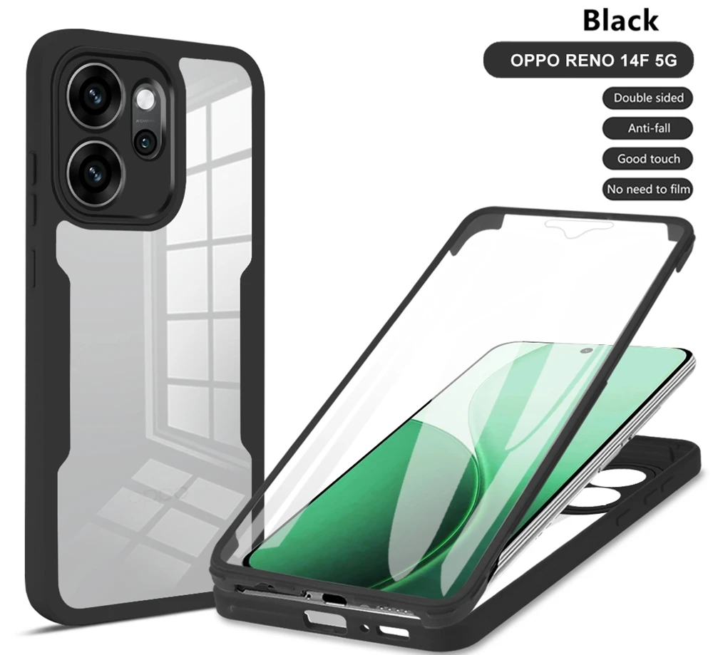 Premium 360° Full Body Shockproof Silicone Bumper Case - Luxury Front Screen Protection