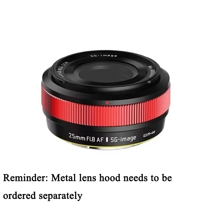 SGimage 25mm F1.8 AF Lens APS-C Large Aperture Prime Camera