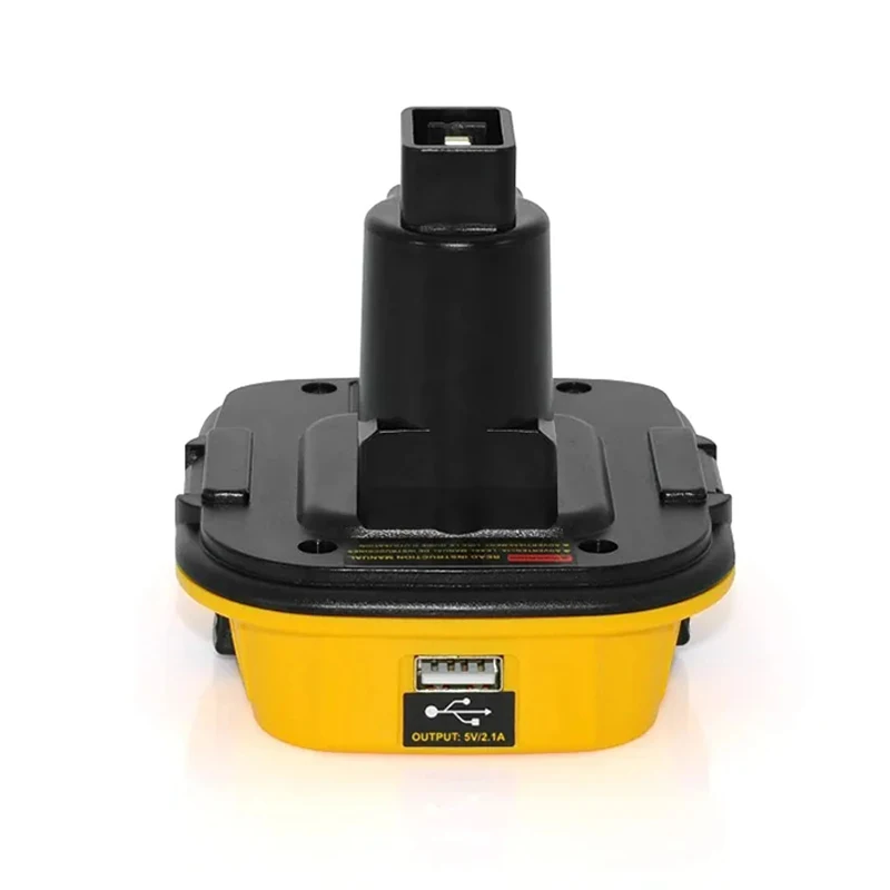 Dewalt 18V 도구 용 20V 배터리 어댑터 DCA1820 USB가있는 DC9096 DE9098 DE9096 용 Dewalt 20V 리튬 배터리 변환