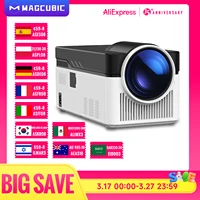 Magcubic Ultra Short Throw HY450 Projector with Auto Offset 8K 4K 1080P 900ANSI BT5.4 Electronic Focus WiFi6 AllwinnerH716 Voice 1