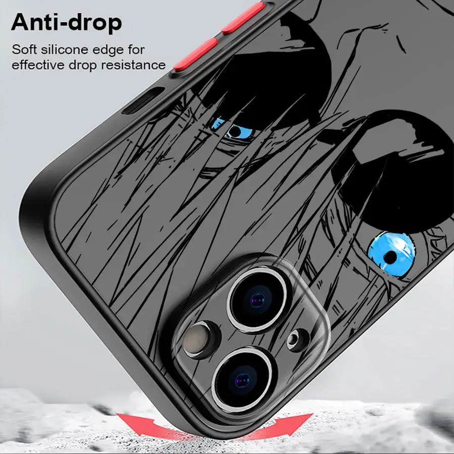 Stylish Jujutsu Kaisen Themed Phone Case - Durable Back Cover Design