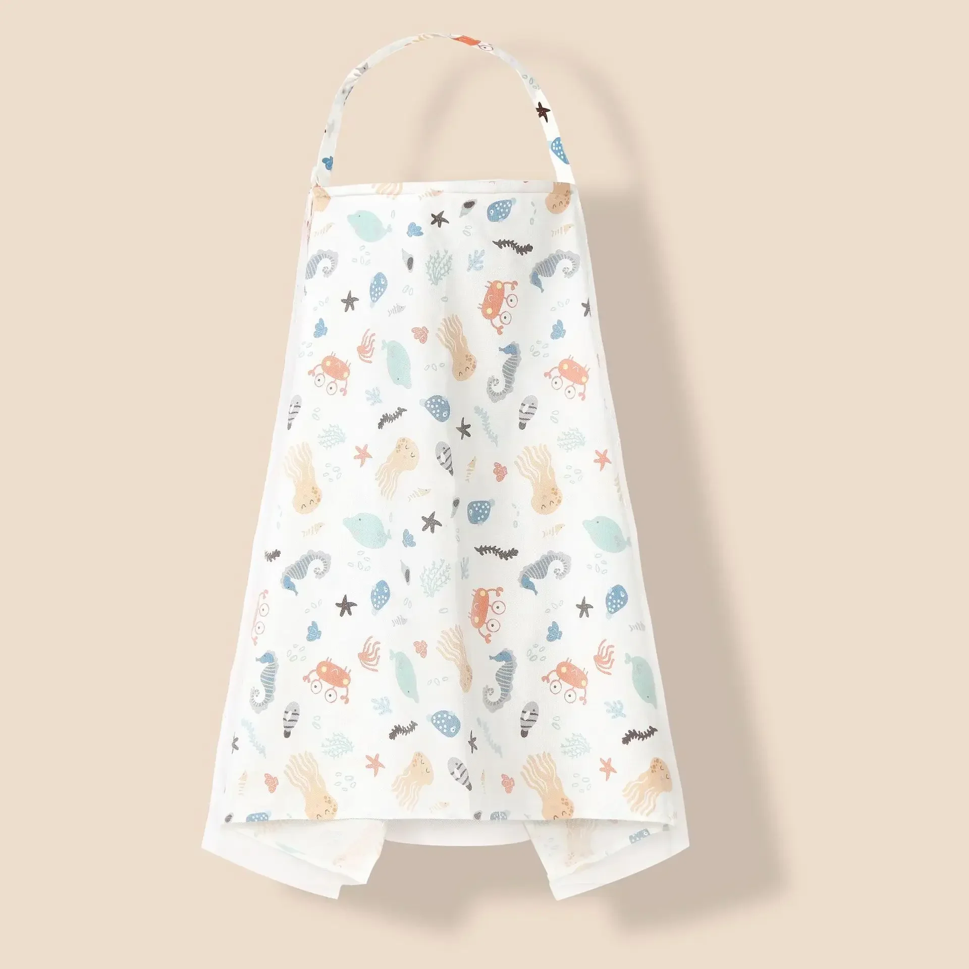 Cotton Nursing Towels Feeding Towels To Cover Breasts and Go Out Spring Summer and Autumn Nursing Clothes Covers