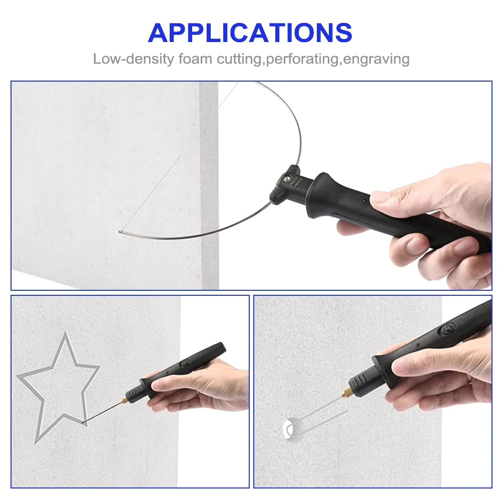 24W Electric Foam Cutter Styrofoam Cutter Hot Wire Knife Pen For  Polyethylene Foam Cutting Machine Carving Model Making DIY - AliExpress