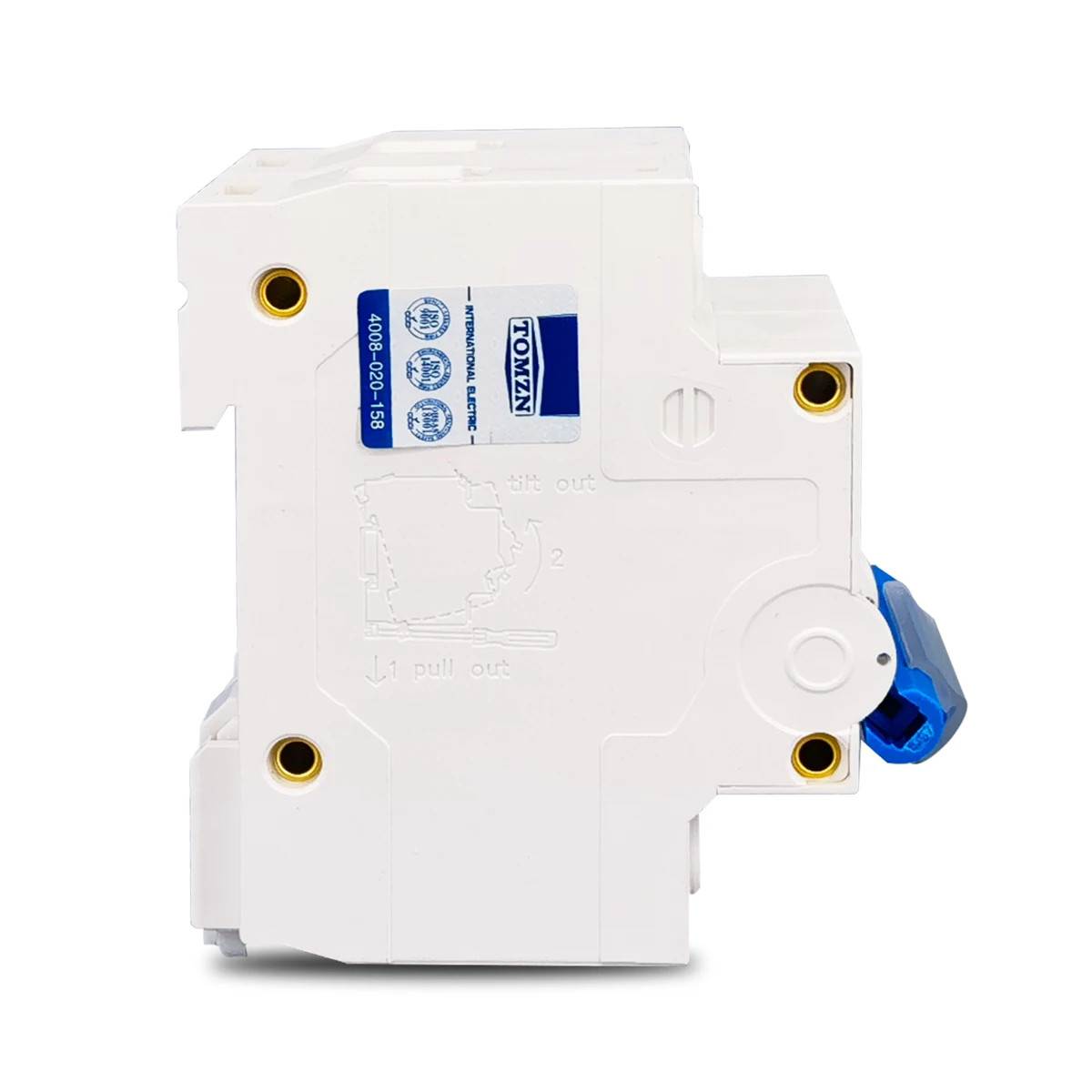 Circuit breaker 2P 1000V DC 80A 100A 125A for PV system C curve battery main switch