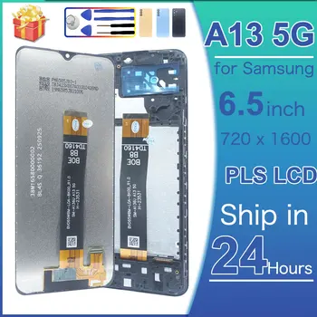 Display LCD per Samsung Galaxy A13 5G, Schermo Touch con Digitalizzatore per Sostituzione Schermo Telefono Samsung A13 5G A136 A136B A136U