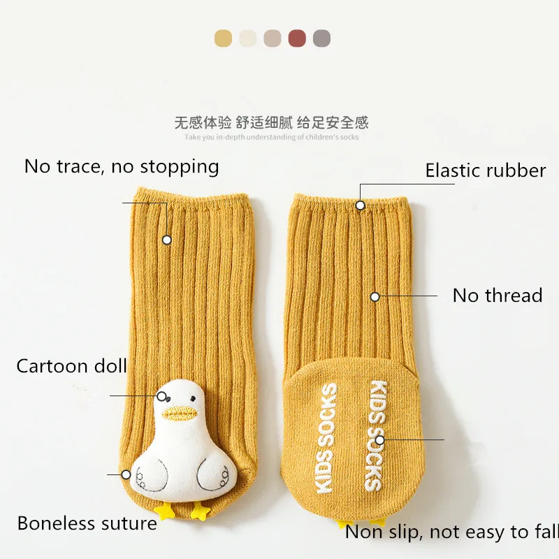 Newborn Baby Socks Cute Animal Socks Infant Kid Cotton Toddlers Leg Warmers Knee Soft Long Baby Socks For Girls Boy 4