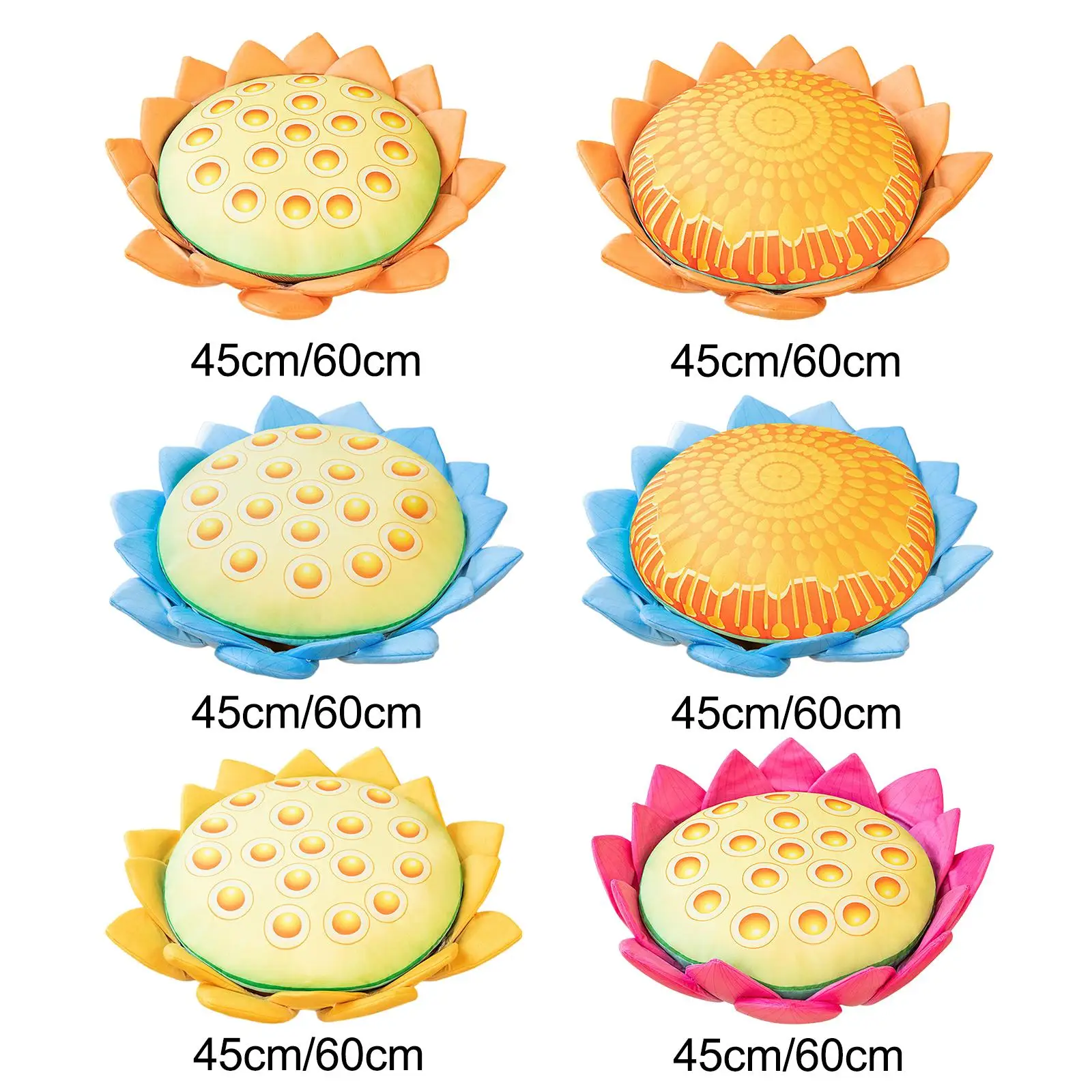 

Floor Pillow Comfortable Decorative Pouf Outdoor Patio Lightweight Tatami Cushion for Sofas Office Chair Dorm Balcony Decoration