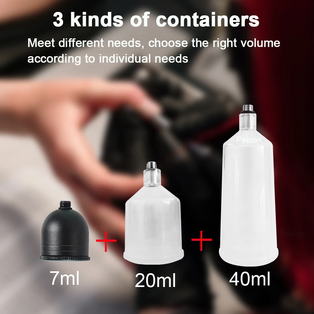 Airbrush with Compressor Portable Nail Art  Airbrush Hand Sprayer Gun for Nail Art Cake Painting Crafts Airbrush Kit Nails Spray 5