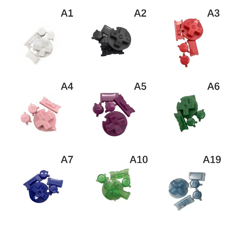 Chiave Di Direzione 2023 Chiave Di Funzionamento Del Pulsante Di Alta Qualità Chiave Ab Chiave A Croce D-Pad Per Gameboy Color