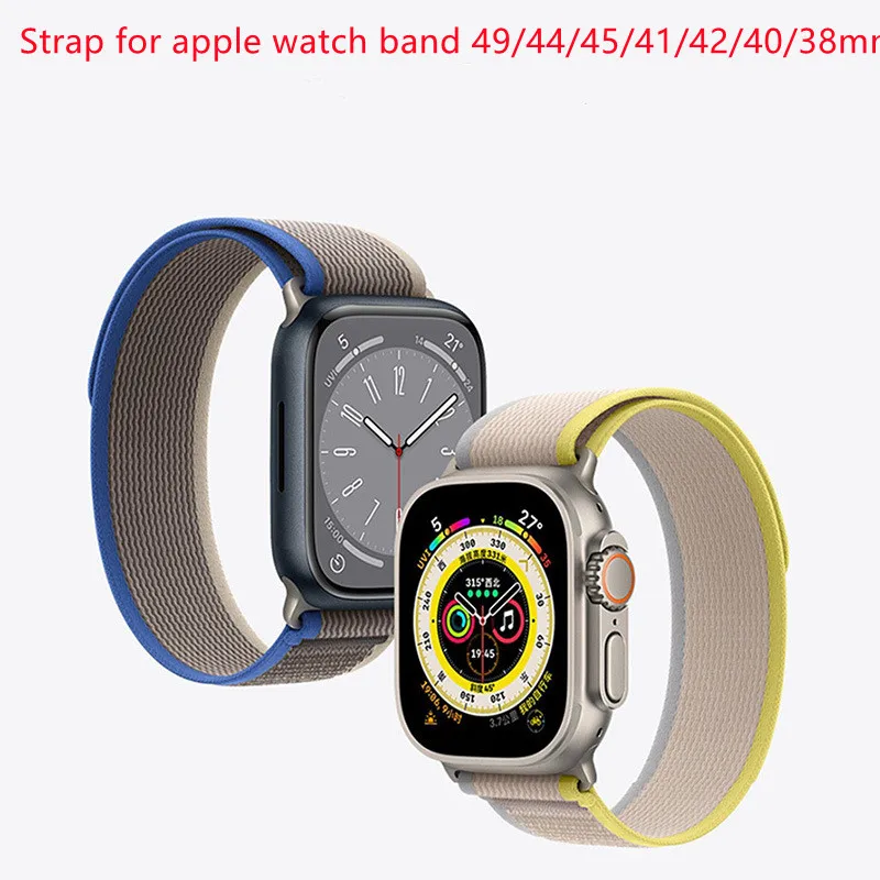 Nylon Band Trail Loop For Apple Watch Ultra 38-49mm iWatch Series