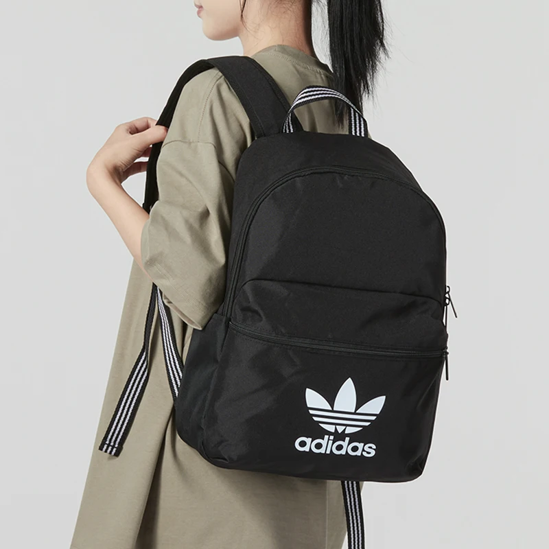 Adidas men's bag women's bag new sports fitness Student schoolbag leisure computer backpack IJ0761