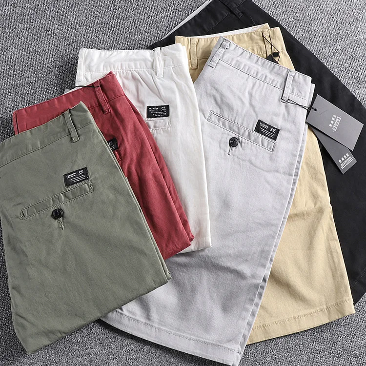 Description Picture 2 of itemCargo Shorts for Men Summer Leisure Work Short Pants Cotton White Black Beach Sportswear Hiking Trekking Bermuda Masculina