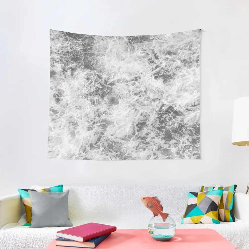 

Black and white abstract pattern , waves Tapestry Decoration Room Room Decorations Wall Deco Outdoor Decoration Tapestry