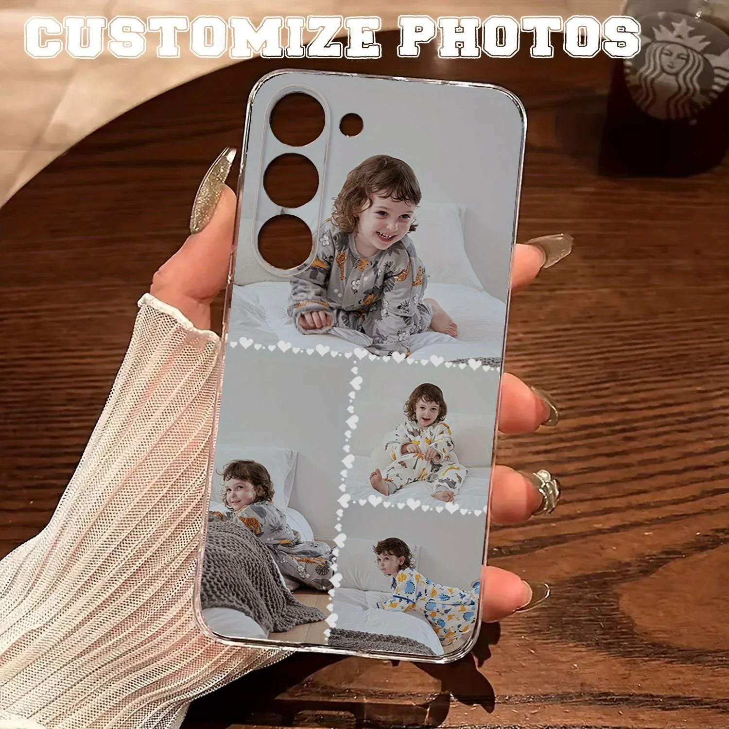 Personalized TPU Phone Case with Custom Photo Design