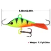 5pcs Winter Fishing Lures Set Ice Jig Vib Balancer 3d Metal Hard Baits Kit Artificial Wobblers For Pike Trolling Carp Swimbait 4