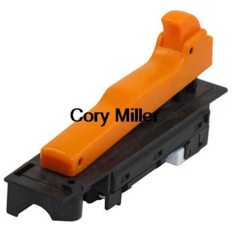 Ac 250v 12a Orange Button Lock On Trigger Switch For Makita 180 Angle
