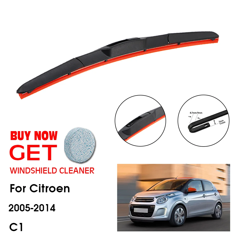 

Стеклоочиститель для Citroen C1, 26 дюймов, одиночный, 2005-2014 дюймов