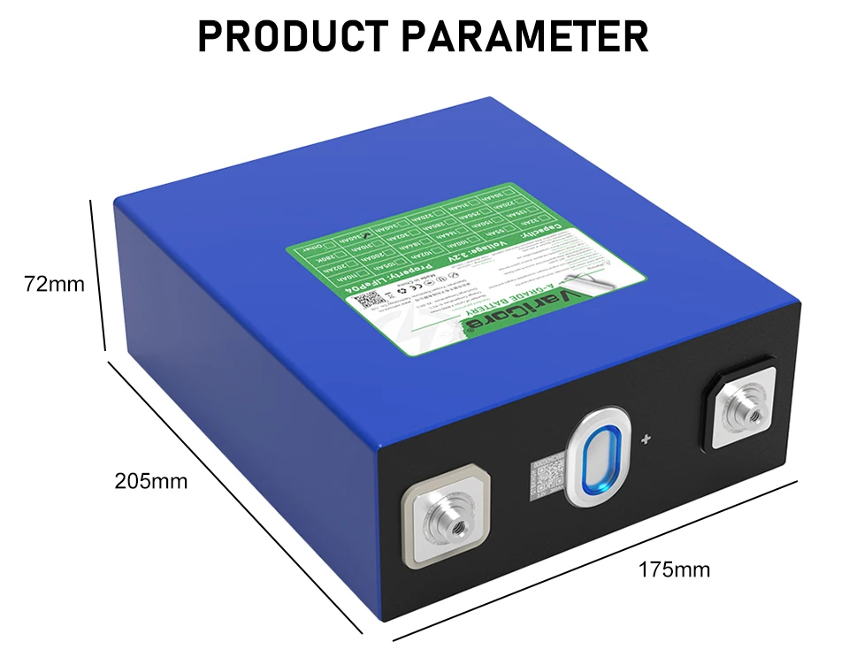 3.2V LiFePO4 Battery 320AH 280ah 200ah 150ah 105ah 340ah DIY 12v 24V Automotive
