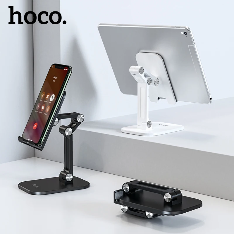 

Hoco Multi-angle Tablet Stand For iPad Pro Accessories Adjustable Desktop Mobile Phone Holder For iPhone Samsung Xiaomi Note 10