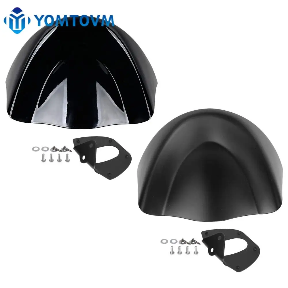 Moto Anteriore Mento Spoiler Air Dam Carenatura Copertura Per Harley Dyna Fat Bob Fxd Fxdf 2006-2017