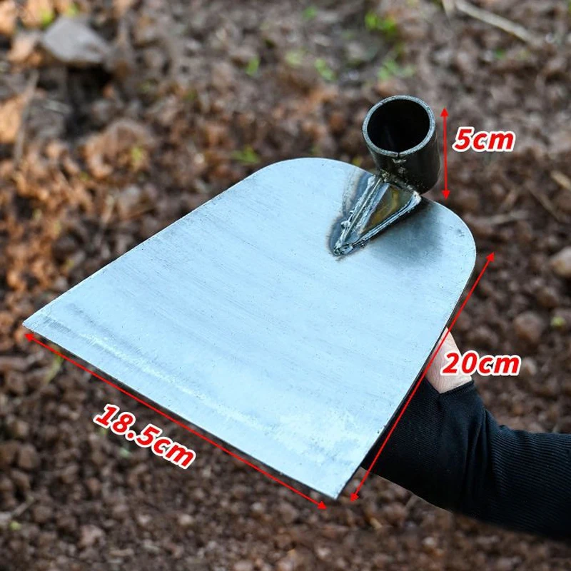 Description Picture 4 of item1Pcs Thickened Stainless Steel Hoe Weed Remover Weeding Hoe For Planting Vegetable Loosening Soil Outdoor Gardening Tools
