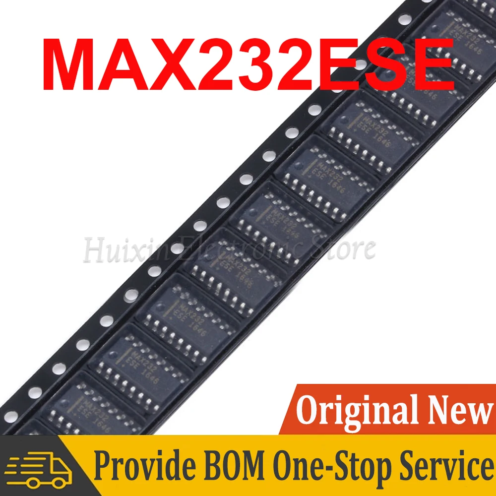 

2pcs MAX232ESE MAX232E SOIC-16 RS232 SMD New and Original IC Chipset