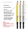 Veecci Hard Microblading Eyebrow Pencil Waterproof Lasting Eye Brow Pen Definition Enhancers Natural Eyebrow Applicator 3