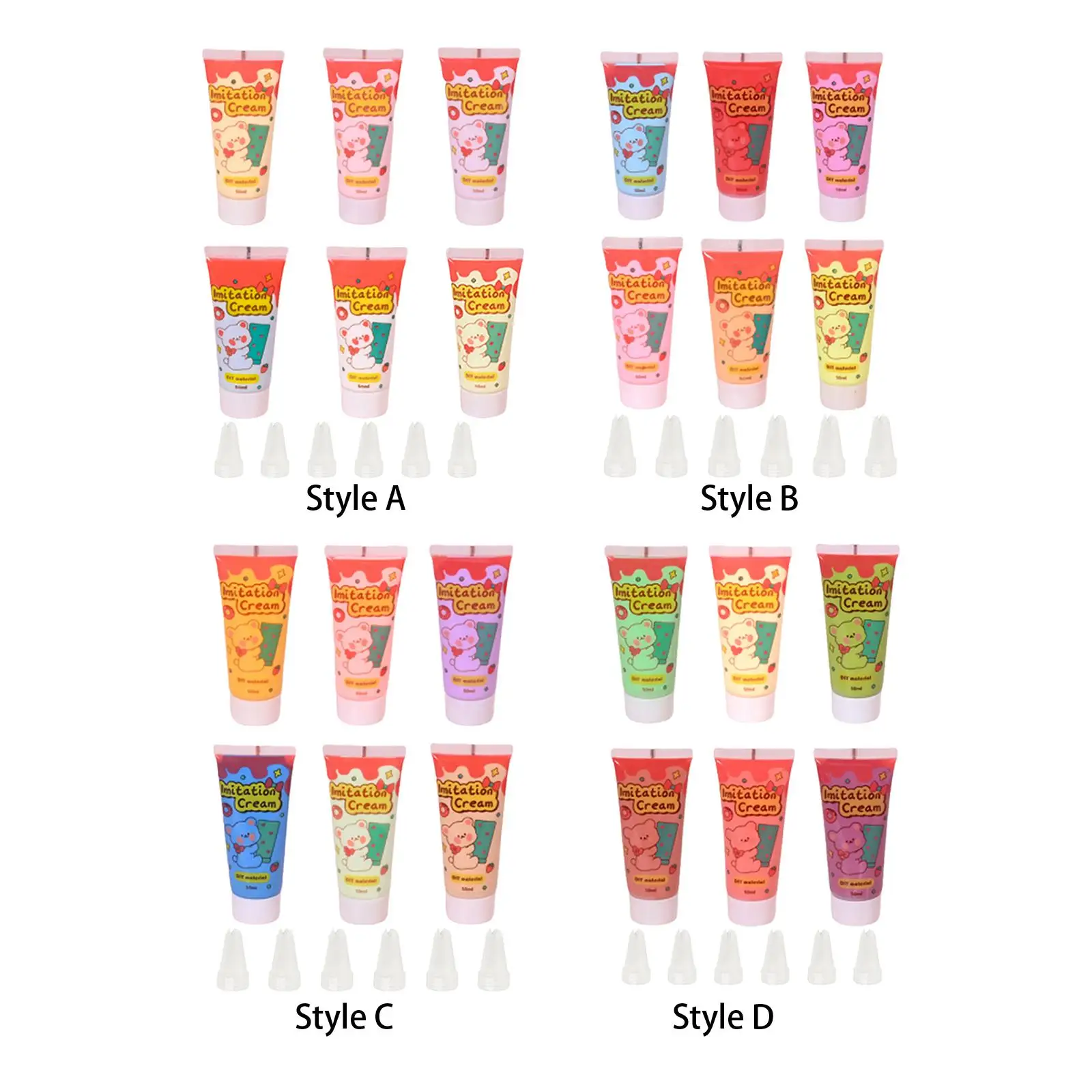 Whipped Cream Glue Set 1