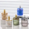 Cute Rabbit Cotton Pad Holder Cotton Swab Rod Storage Box Cosmetics Jewelry Bathroom Makeup Container Lipstick Organizer Box 2