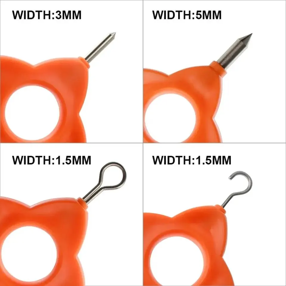 Strumento 4-in-1 Per Lenza Da Pesca – Spellafili, Estrattore E Nodatore, In Metallo, 5,5 Cm