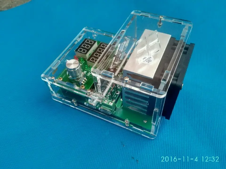 Protect shell housing case for Constant current electronic load Discharge 9.99A 60W 30V battery tester lithium battery tester electronic load tester battery capacity tester