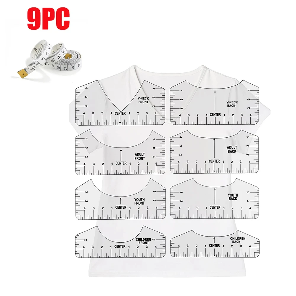 T-Shirt Ruler Guide Set 1
