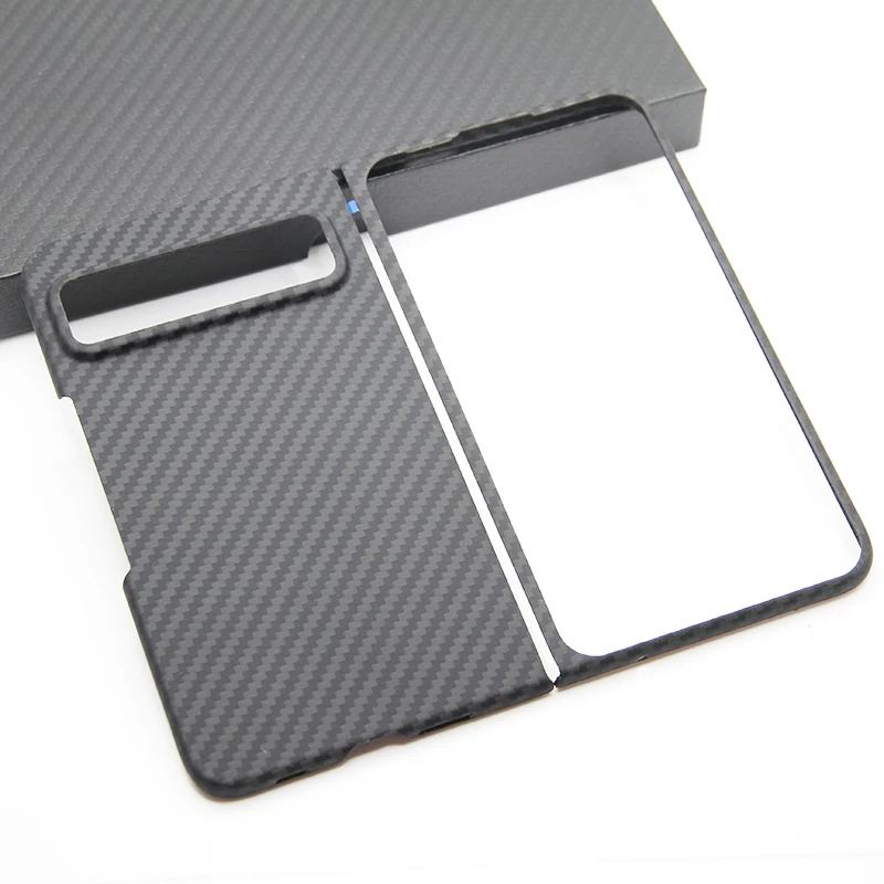 

100% Real Matte Carbon Fiber Case For Google Pixel Fold Ligthweight Ultra Thin Armor Anti-fingerprint Aramid Fiber Hard Cover