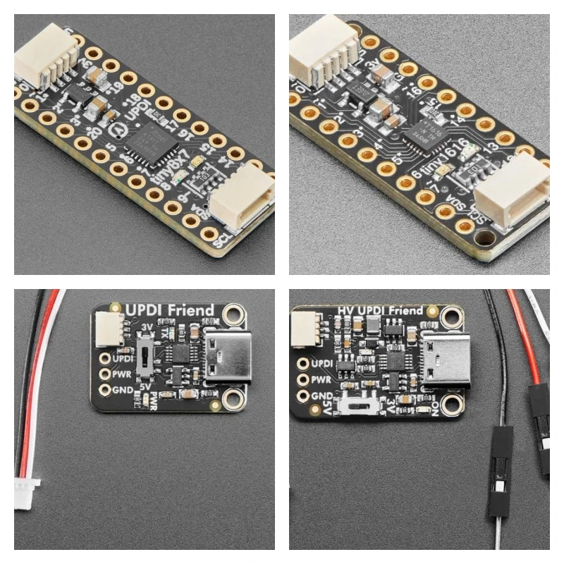 5690 5233 ATtiny817 ATtiny1616 Breakout seesaw - STEMMA QT / Qwiic 5879 5893 High Voltage UPDI Friend - USB Serial Programmer 1