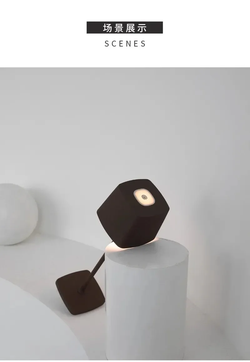 2024 USB Rechargeable Touch LED Bedside Lamps Bunnings For Dining, Bar