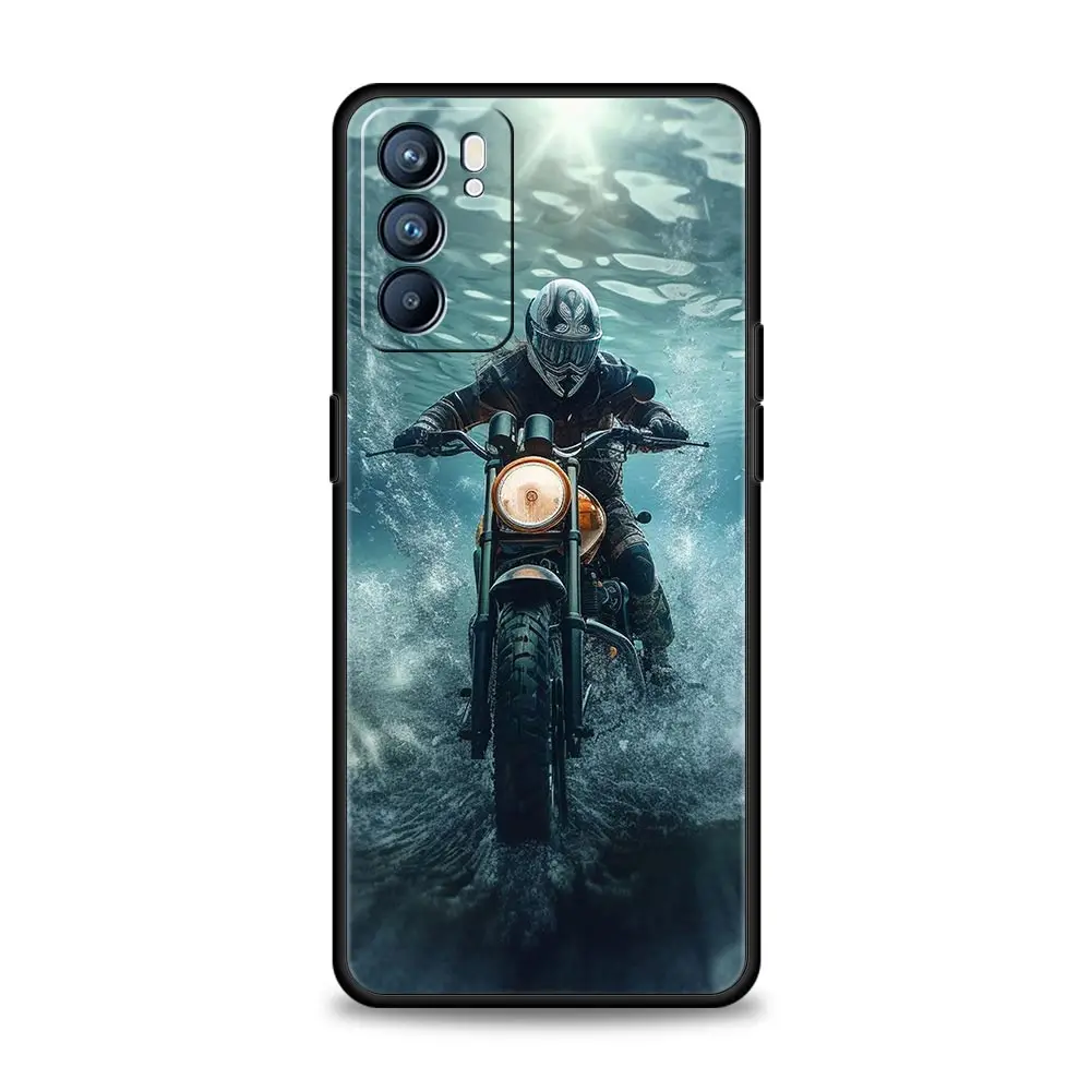 Sleek Motorcycle Design Phone Case Cover