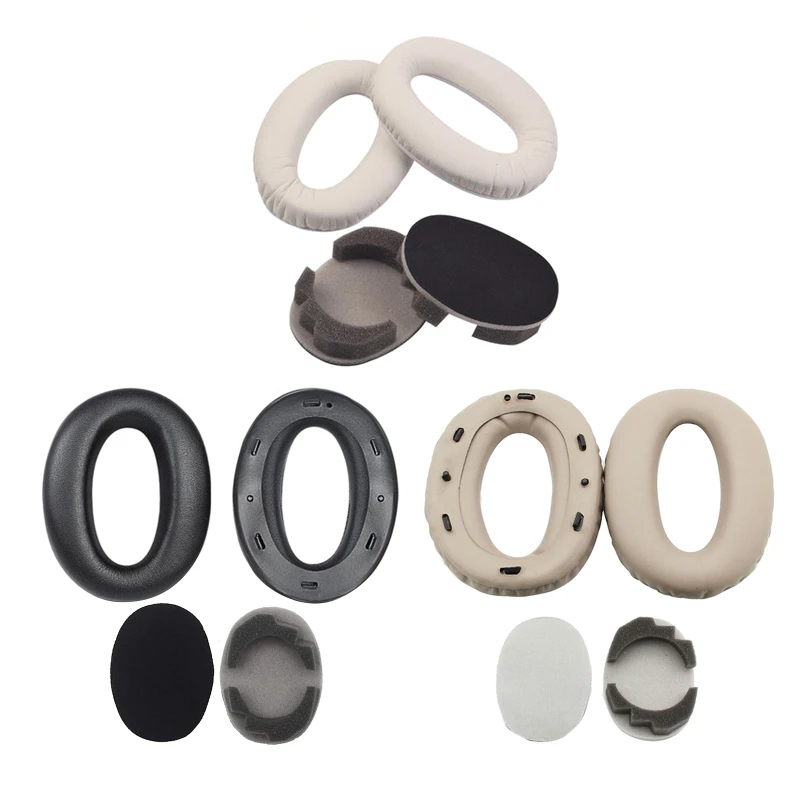 Earphone Earmuffs Ear Pads For Mdr-1000X Wh-1000Xm2 1000Xm3 Headphone Earpads D5Qc