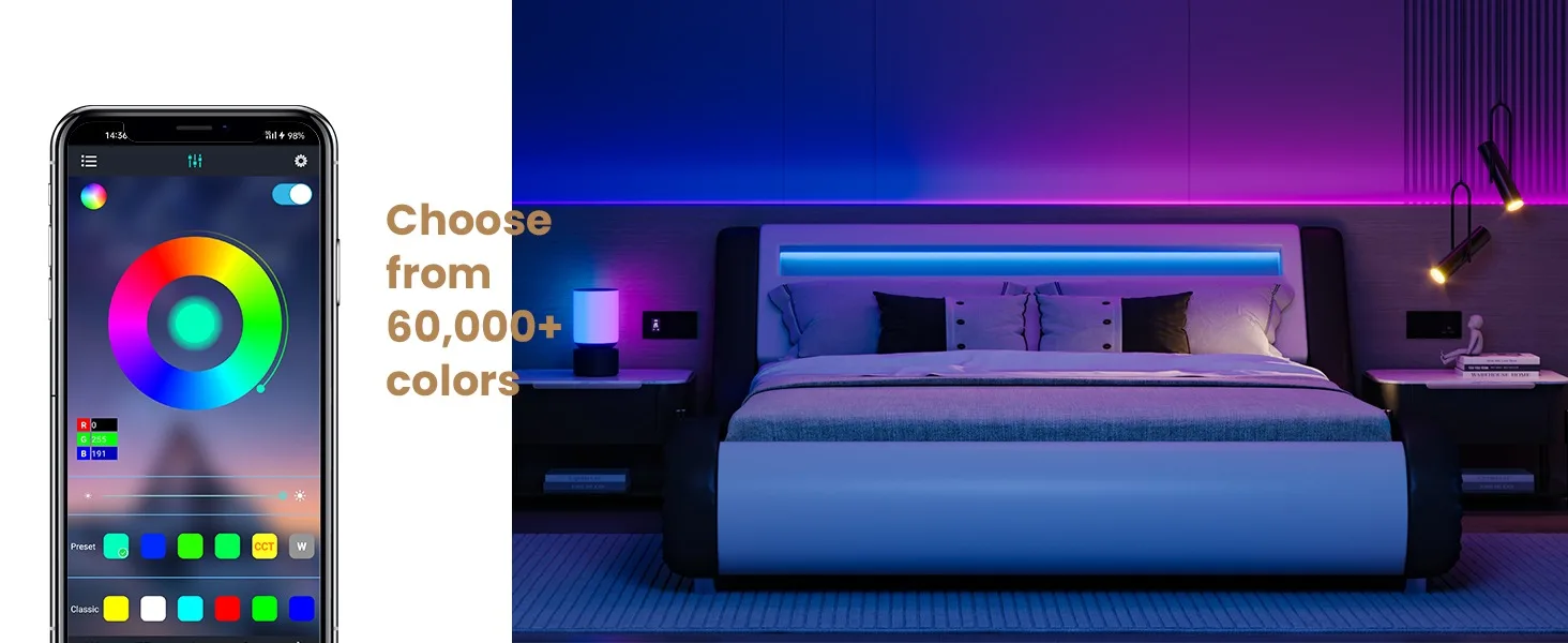 led bed