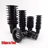 50Pcs Plant Grow Pots Net Nursery Cup Hydroponic colonization Mesh plastic Basket holder vegetable Planter Soilless greenhouse T 1
