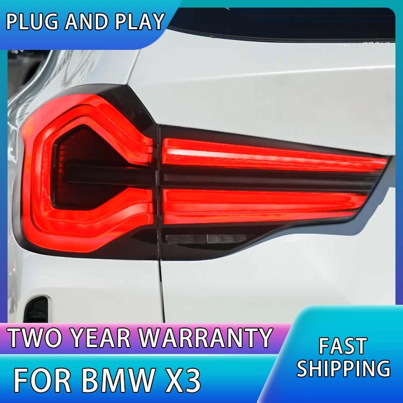Car Styling for BMW X3 Tail Lights 2018 2022 IX3 G01 G08 LED Tail Lamp