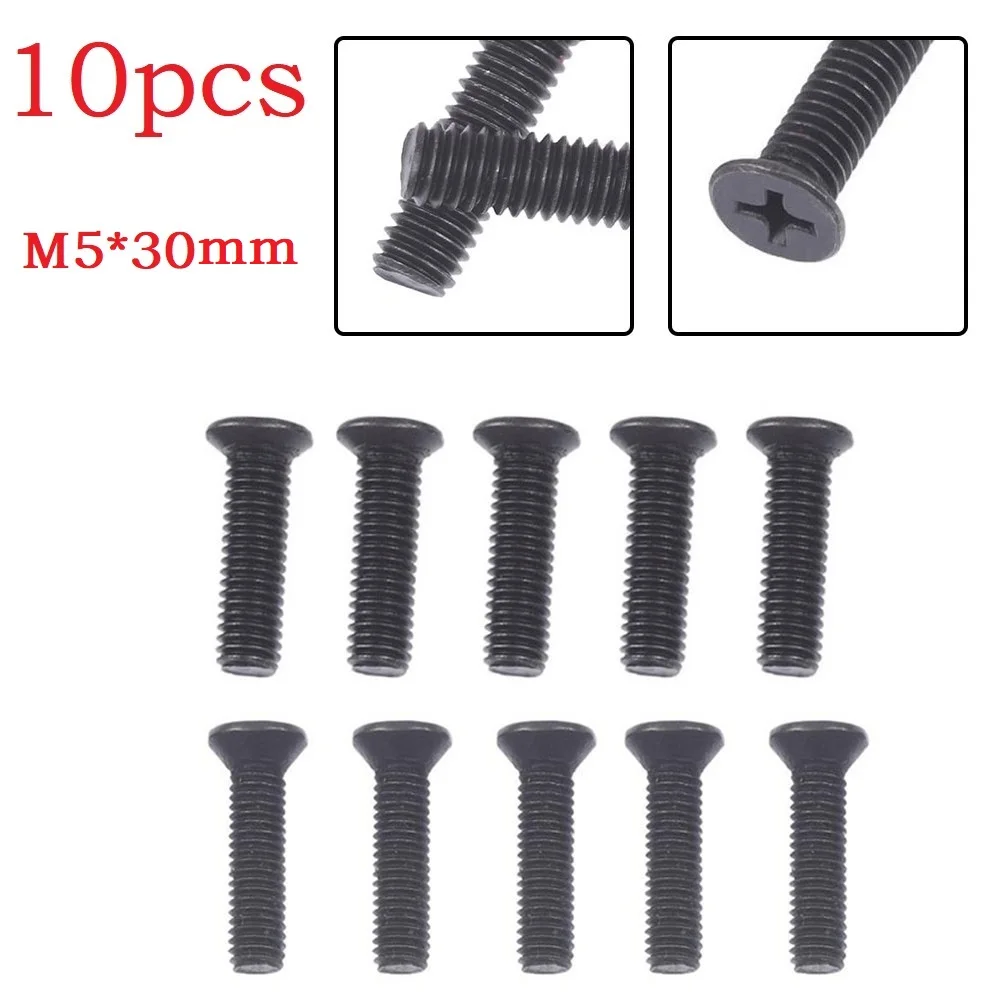 10Pcs Fixing Screw M5x30mm Left Hand Thread Drill Chuck Shank Adapter Screw For UNF Drill Chuck Shank Adapter Accessories converse chuck 70 oaks a07083clucky pinkegretblack