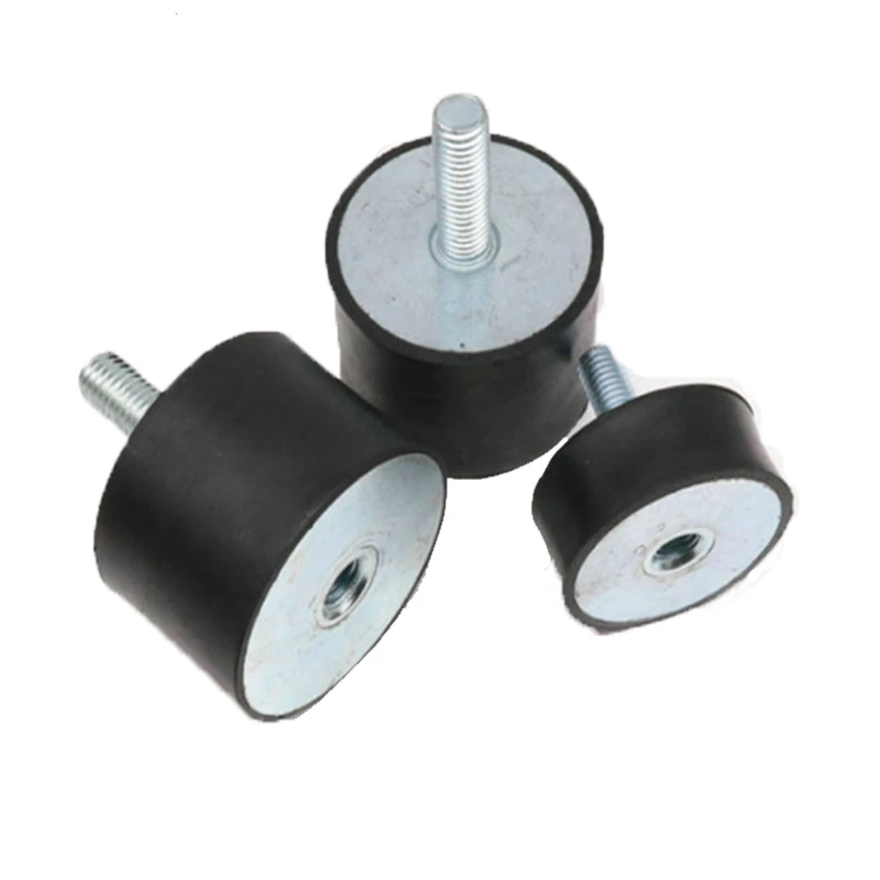 12 Stück M6 Gummibolzen Stoßdämpfer Anti-Vibrationsisolator Halterungen