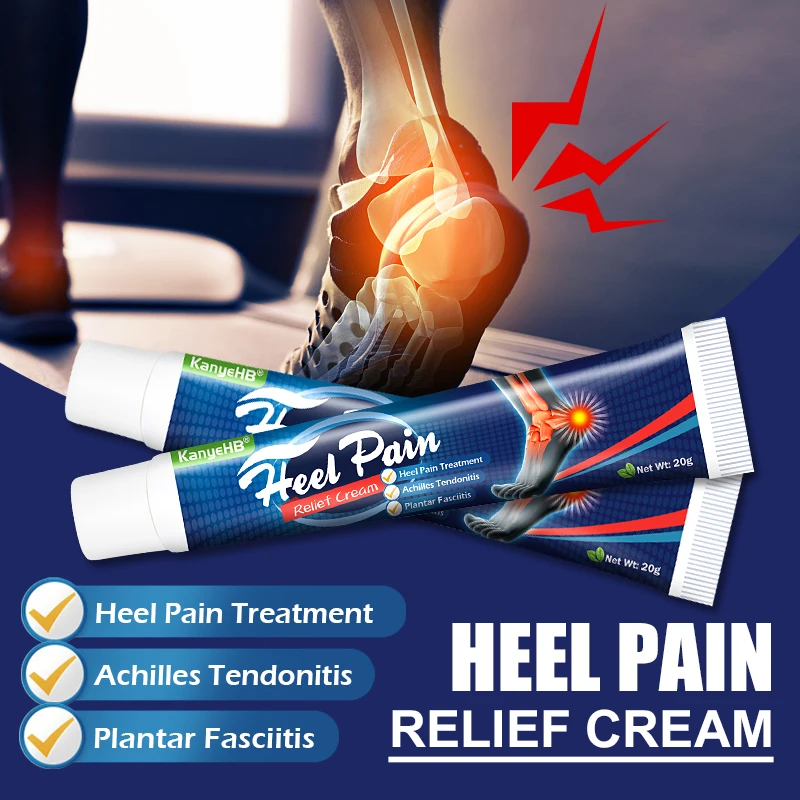 1Pcs Heel Pain Cream Achilles Tendonitis Fasciitis Plantar Treatment Herbal Medicine Plaster Heel Spurs Relieve Ointment G018 pain relief cream pain relief patch knee pain relief cream