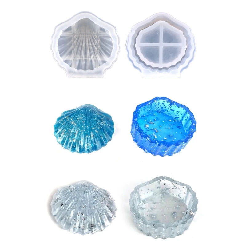 

DIY Crystal Epoxy Resin Moulds Silicone Storage Box Moulds Shaped Hand Making Accessories for Resin Hand Making