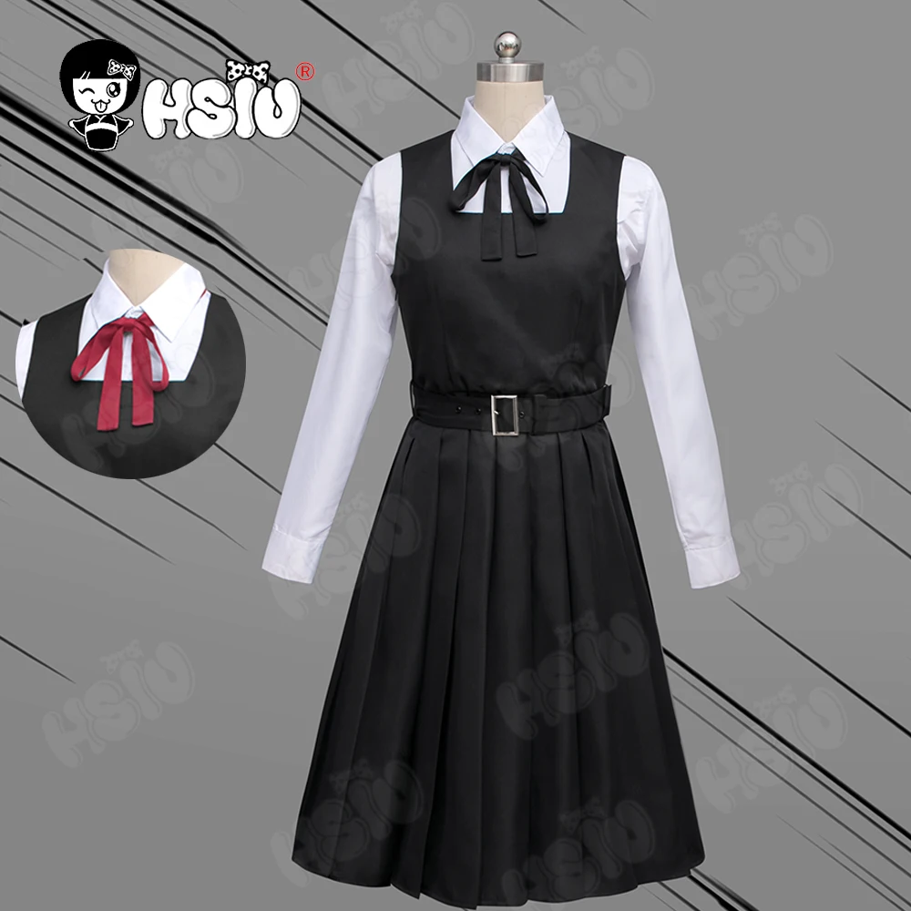 Compre Anime motosserra homem asa mitaka feminino cosplay traje peruca  tatuagem adesivos jk uniforme escolar guerra diabo vestido camisa meias  gravata temporada 2