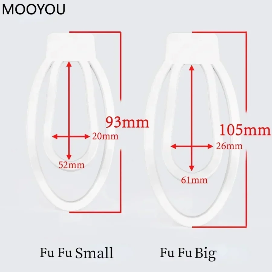 FUFU Clip Panty Sissy Male Mimic Female Pussy Device Light Plastic Trainingsclip Cock Cage Adult Sex Toys Jaula Castidad Peque&ntilde;a