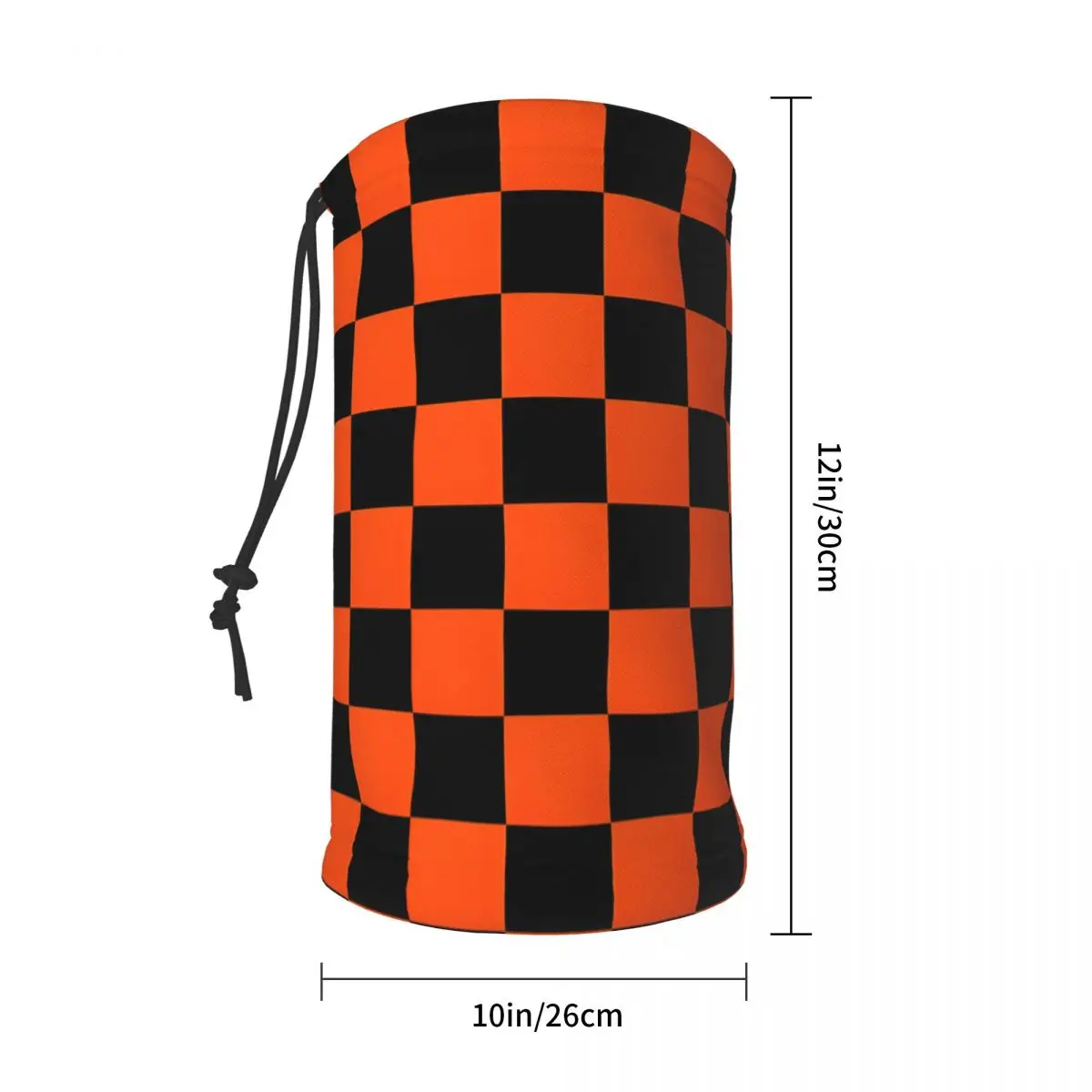Orange And Black Bandana Neck Gaiter Windproof Face Mask Scarf Cover Women Men Headwear face mask cycling bandana neck wrap bandana headscarf cotton bandana neck gaiter bandana neck cover multifunctional bandana motorcycle bandana camouflage bandana