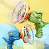 Bubble Blower ABS Bubble Blower Toy Cartoon Entertainment  Fashion Dinosaur Fan Bubble Machine 2