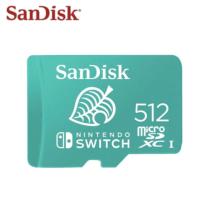 닌텐도 스위치용  샌디스크 메모리 카드, 마이크로 SDXC 카드, 최대 100 MB/s 플래시 카드 읽기, 400GB, 128GB, 256GB, 512GB TF