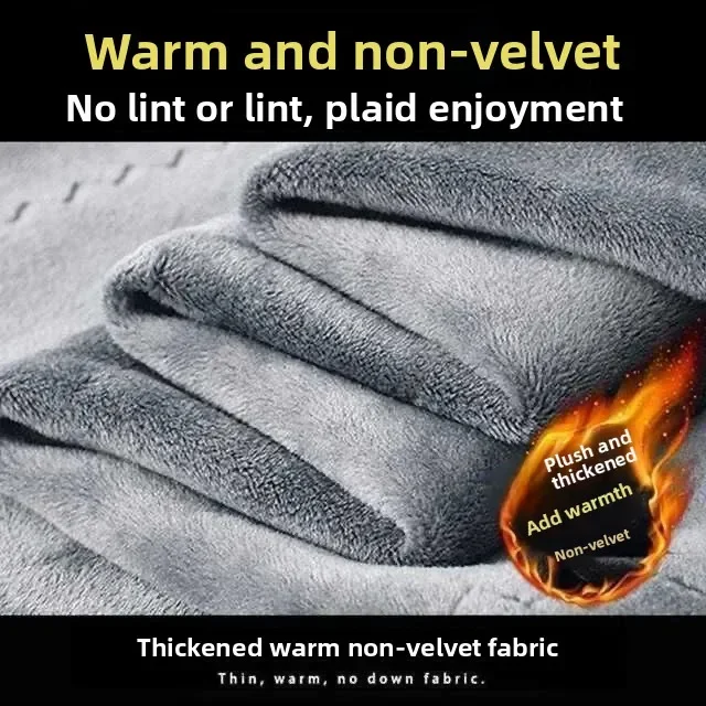Men's Fleece Lined T-Shirt Winter Activities